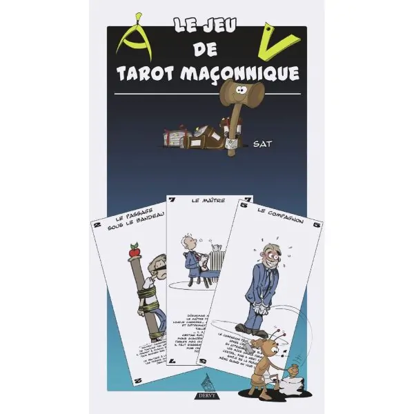 Le jeu du Tarot Maçonnique | Tarots Divinatoires | Dans les yeux de Gaïa