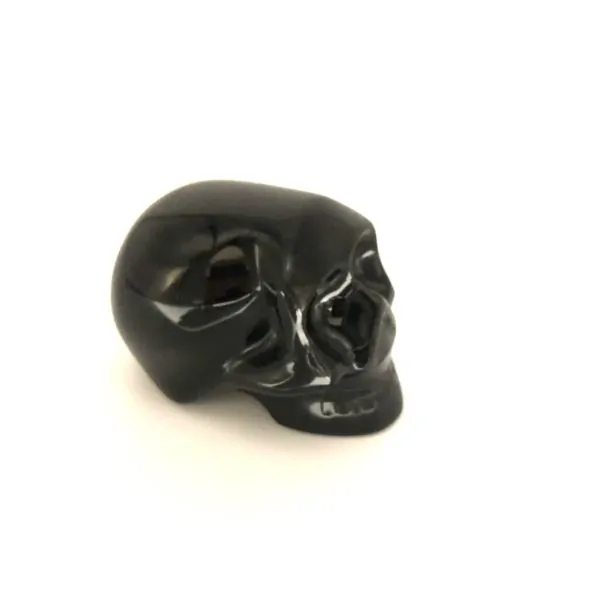 Crâne Obsidienne Oeil Céleste -3| Crânes de Cristal | Dans les yeux de Gaïa