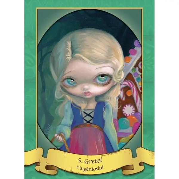 L'Oracle des contes de fées - Carte "Gretel" | Dans les Yeux de Gaïa