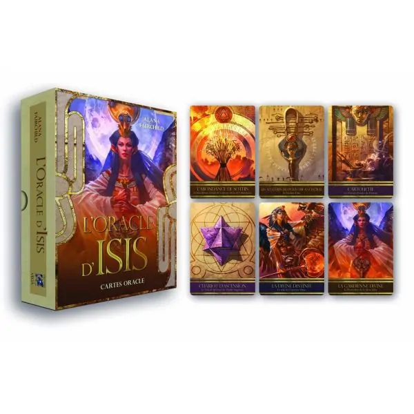 L'Oracle d'Isis - Coffret et cartes | Dans les Yeux de Gaïa
