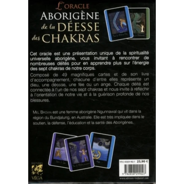 L'Oracle aborigène de la déesse des chakras - Vue de dos | Dans les Yeux de Gaia