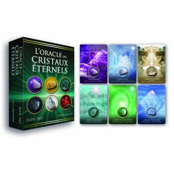 L'oracle des cristaux éternels - Cartes oracle | Oracles Guidance / Développement Personnel | Dans les yeux de Gaïa