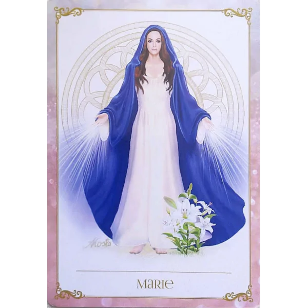 Les forces de la féminité - Cartes oracle - Carte "Marie" | Dans les Yeux de Gaia