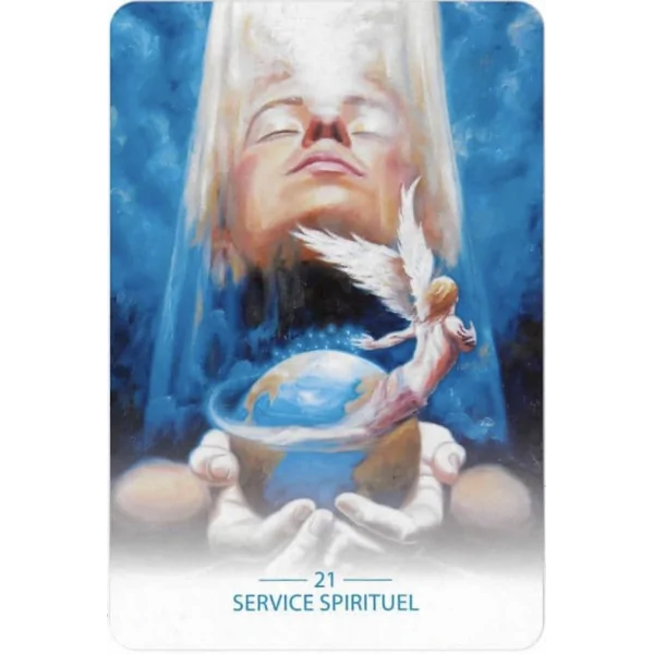 L'Oracle des artisans de lumière - Carte "Service Spirituel" | Dans les Yeux de Gaïa