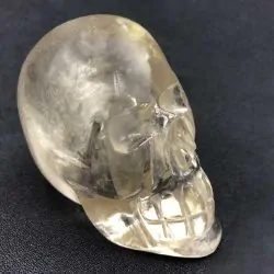 Crâne en Cristal de Roche -2| Crânes de Cristal | Dans les yeux de Gaïa