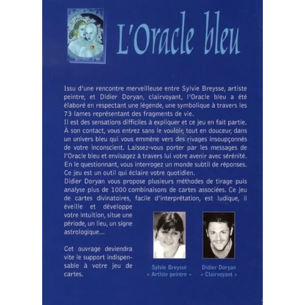 Oracle bleu (le livre) - Sylvie Breysse Didier Doryan - Dos | Dans les Yeux de Gaïa