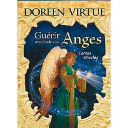 Guérir avec l'aide des anges (44 cartes) - Coffret de face | Dans les Yeux de Gaïa