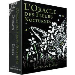 Oracle des fleurs nocturnes 1 - Cartomancie |Dans les Yeux de Gaïa - Couverture