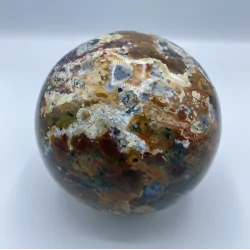 Sphère en Jaspe Opale -2| Sphères, Oeufs, et Coeurs | Dans les yeux de Gaïa