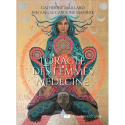 L'oracle des femmes médecine de Catherine Maillard, vue de face | Dans les Yeux de Gaia