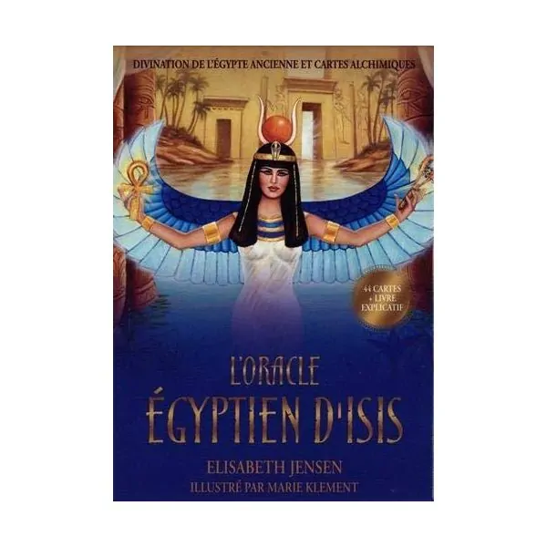 L'Oracle Egyptien D'Isis - Coffret | Dans les Yeux de Gaïa