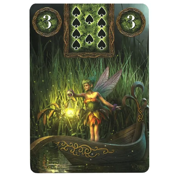 L'Oracle des fées de Lenormand - Carte 3 | Dans les Yeux de Gaïa