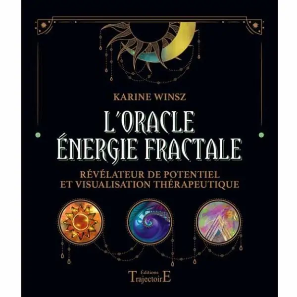 Oracle Energie Fractale - Coffret Jeu et Livre | Oracles Guidance / Développement Personnel | Dans les yeux de Gaïa