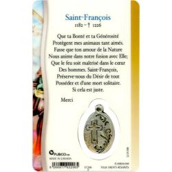 Carte message Saint-François