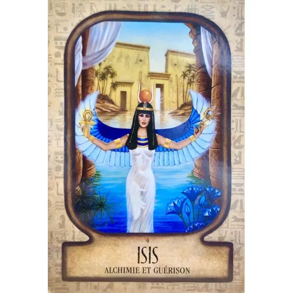 L'Oracle Egyptien D'Isis - Carte ISIS | Dans les Yeux de Gaïa