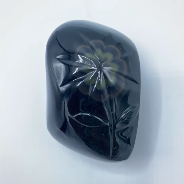 Pièce de Collection Obsidienne Oeil Céleste -1| Minéraux de collection | Dans les yeux de Gaïa