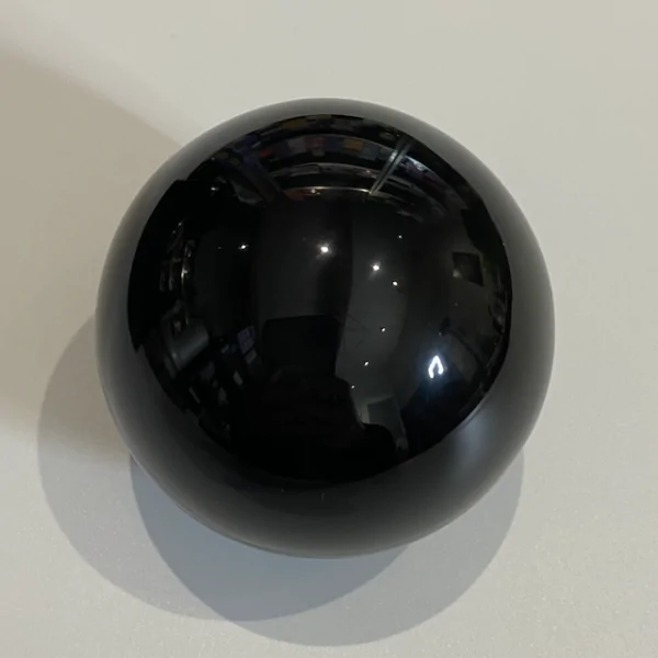 Sphère Obsidienne Oeil Céleste -2| Sphères, Oeufs, et Coeurs | Dans les yeux de Gaïa