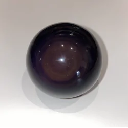 Sphère Obsidienne Oeil Céleste -2| Sphères, Oeufs, et Coeurs | Dans les yeux de Gaïa
