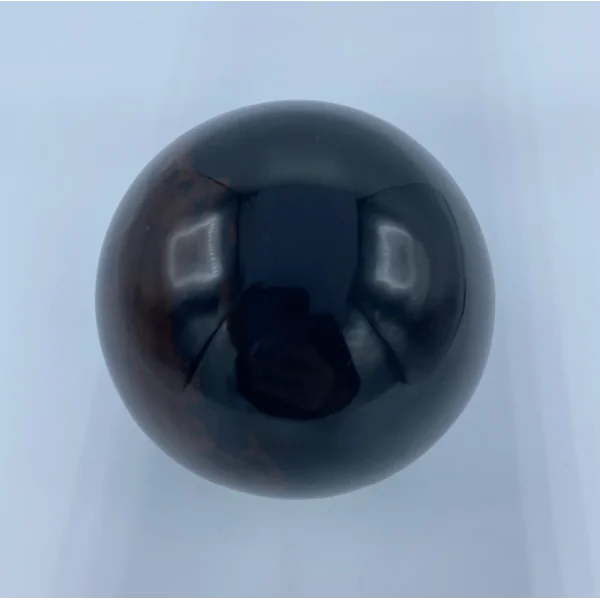 Sphère en Obsidienne Acajou | Sphères, Oeufs, et Coeurs | Dans les yeux de Gaïa