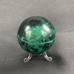 Sphère en Chrysocolle - Photo 1 | Dans les Yeux de Gaia