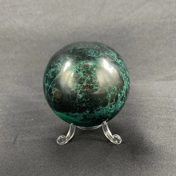 Sphère en Chrysocolle - Photo 3 | Dans les Yeux de Gaia