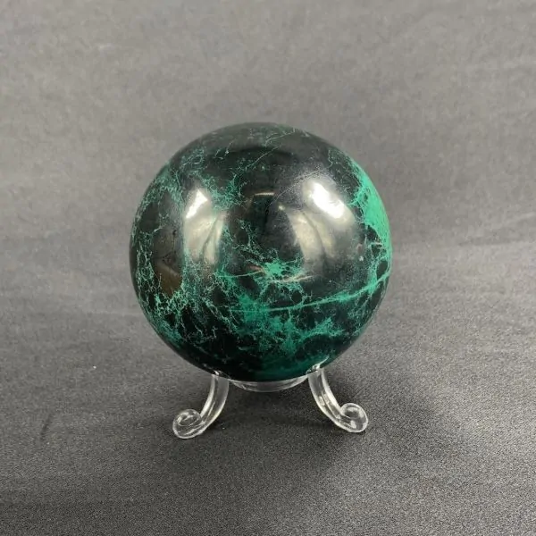 Sphère en Chrysocolle - Photo 4 | Dans les Yeux de Gaia