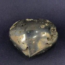 Coeur en Pyrite -5| Sphères, Oeufs, et Coeurs | Dans les yeux de Gaïa