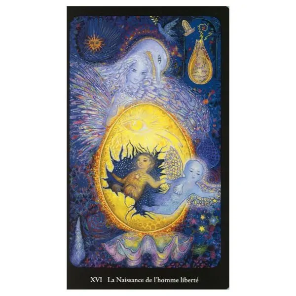Le Tarot de l'Ange Liberté (Livre+Jeu) - Samuel Djian Gutemberg - Myrrha - Carte 5| Dans les Yeux de Gaïa
