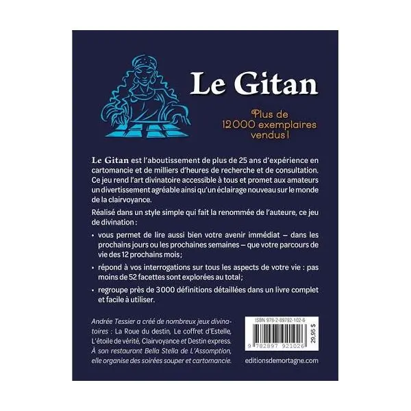 Tarot Le Gitan Coffret verso | Dans les Yeux de Gaïa