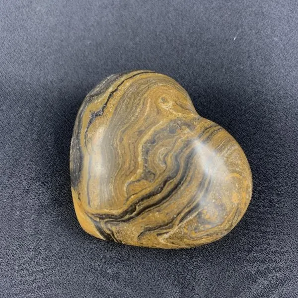Coeur en Stromatolite -4| Sphères, Oeufs, et Coeurs | Dans les yeux de Gaïa