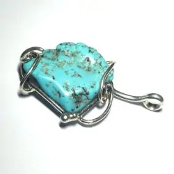 Pendentif en Turquoise