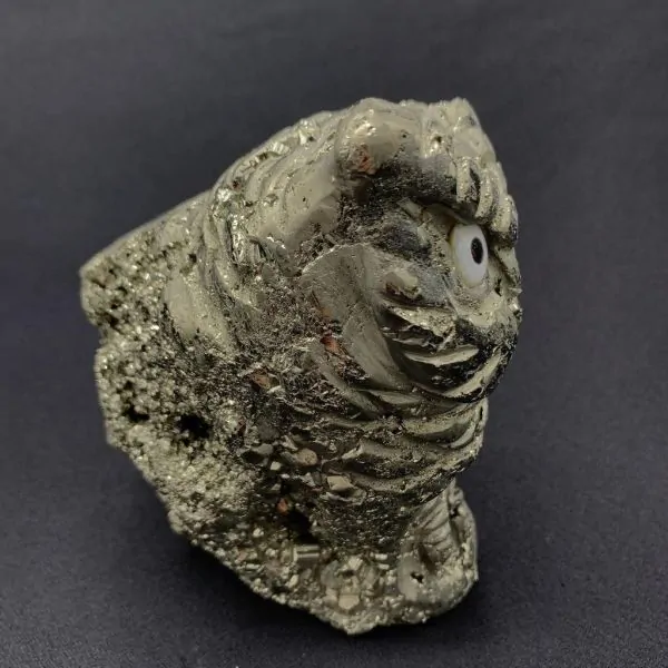 Hibou Pyrite -5| Minéraux de collection | Dans les yeux de Gaïa