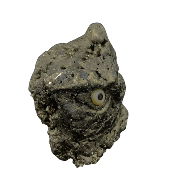 Hibou Pyrite -12| Minéraux de collection | Dans les yeux de Gaïa