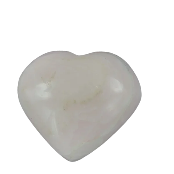 Coeur en Manganocalcite -1| Sphères, Oeufs, et Coeurs | Dans les yeux de Gaïa