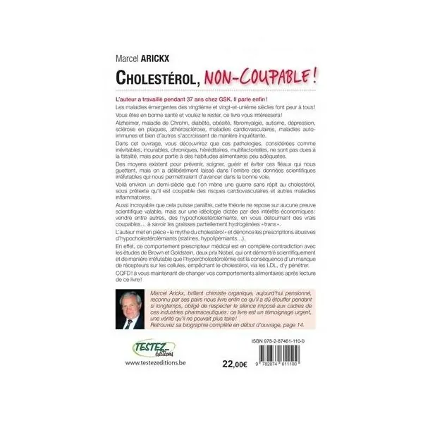 Cholestérol Non-Coupable ! | Livres sur le Bien-Être | Dans les yeux de Gaïa
