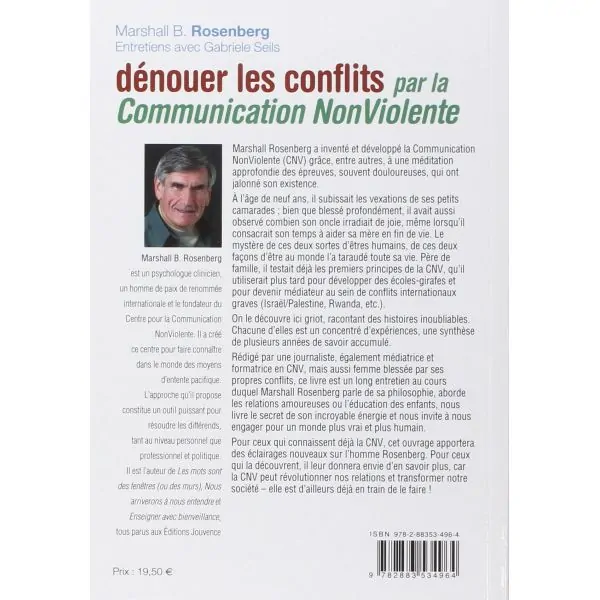 Dénouer les Conflits par la Communication Non-Violente | Livres sur le Développement Personnel | Dans les yeux de Gaïa