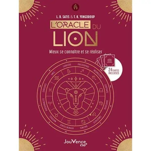 Livre L'Oracle du Lion | Mediumnité - Astrologie - Radiesthésie | Dans les yeux de Gaïa