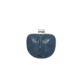 Pendentif Obsidienne Oeil Céleste Serti en Argent 925 -3| Pendentifs en Minéraux | Dans les yeux de Gaïa