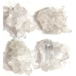 Pierres roulées en cristal de roche brut, petit modèle, photo 1 | Dans les Yeux de Gaia