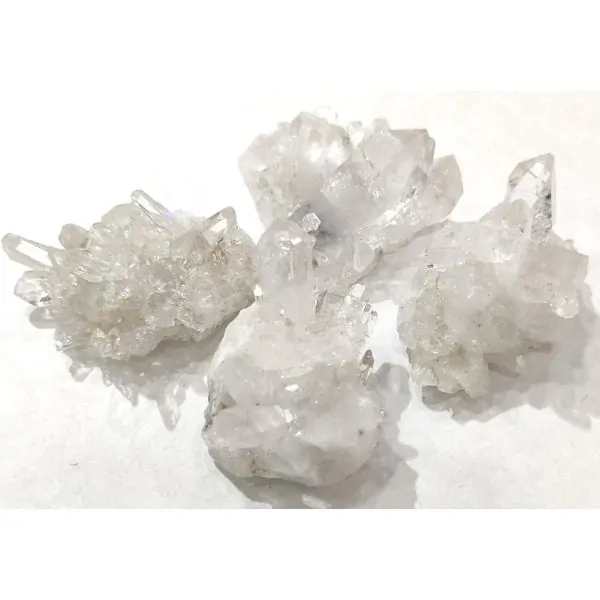 Pierres roulées en cristal de roche brut, petit modèle, photo 3 | Dans les Yeux de Gaia