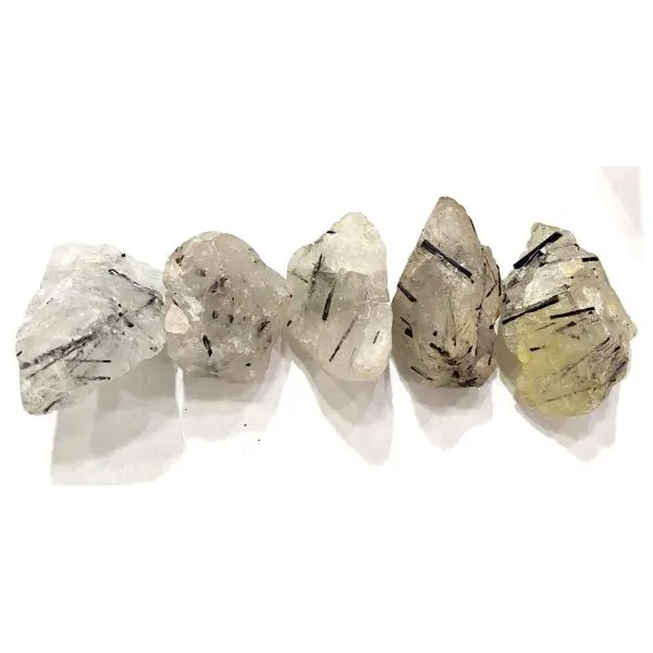 Cristal de roche brut avec inclusion de Tourmaline - Photo 3 | Dans les Yeux de Gaia