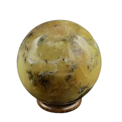 Sphère en Agate Dendritique | Sphères, Oeufs, et Coeurs | Dans les yeux de Gaïa