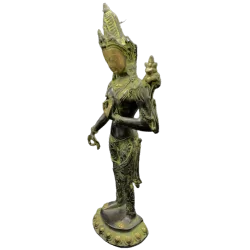 Statue Tara le Guide en Bronze