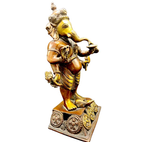Statue de Ganesh en Bronze - Photo 3 | Dans les Yeux de Gaia