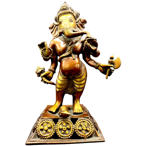 Statue de Ganesh en Bronze - Photo 5 | Dans les Yeux de Gaia