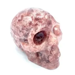 crâne en hématoïde, profil 1 | Dans les Yeux de Gaia