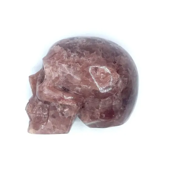 crâne en hématoïde, profil 2 | Dans les Yeux de Gaia