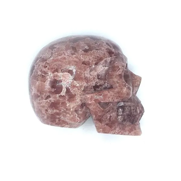 crâne en hématoïde, profil 3 | Dans les Yeux de Gaia