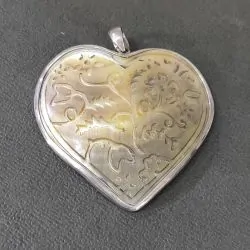 Pendentif Coeur en argent...