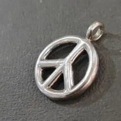 Pendentif Peace and Love en...